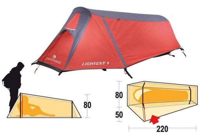 Ferrino Lightent 1 Çadır