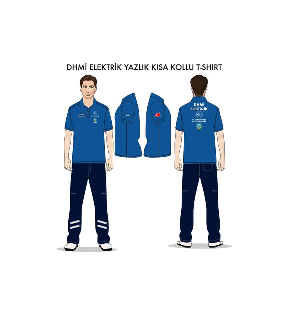 DHMİ Elektrik Görev Kıyafetleri
