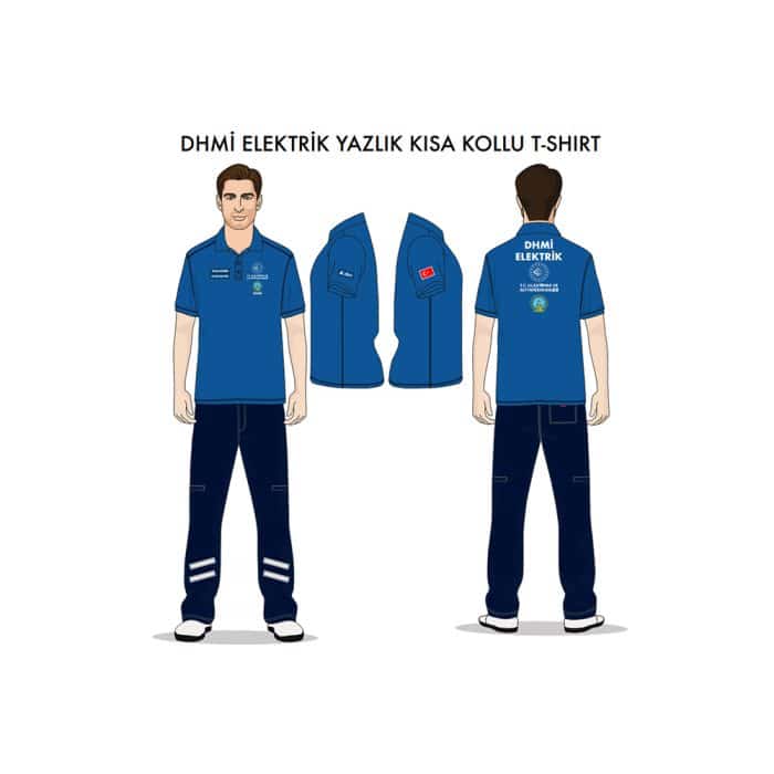 DHMİ Elektrik Görev Kıyafetleri