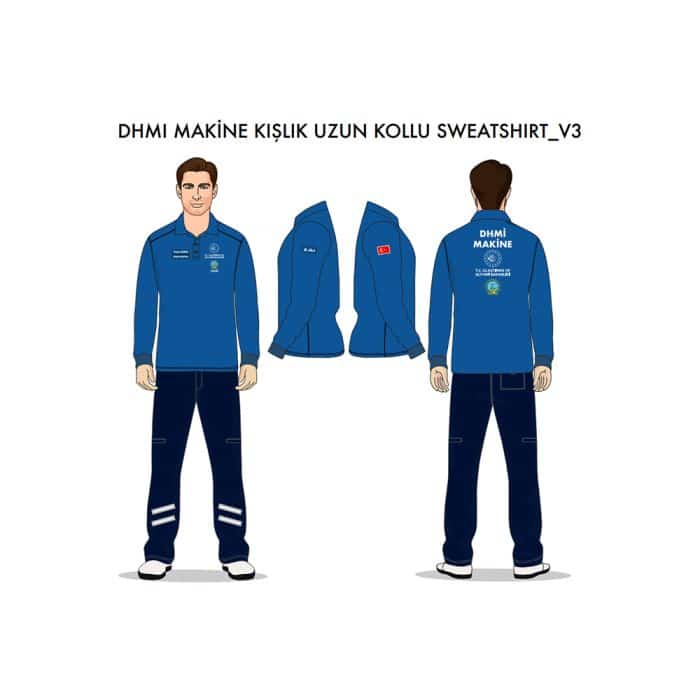 DHMİ Makine Görev Kıyafetleri